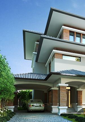  Thiết kế kiến trúc biệt thự hiện đại  sang trọng