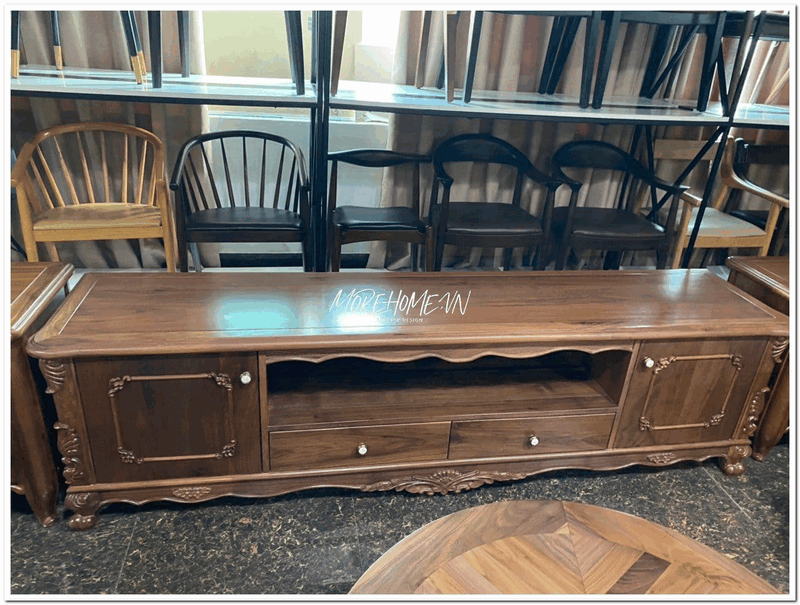  * Kệ Tivi Gỗ Sáng Tạo Từ MoreWood – Đẳng Cấp Cho Không Gian Sống