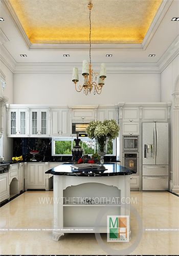 Nội thất biệt thự tân cổ điển sang trọng