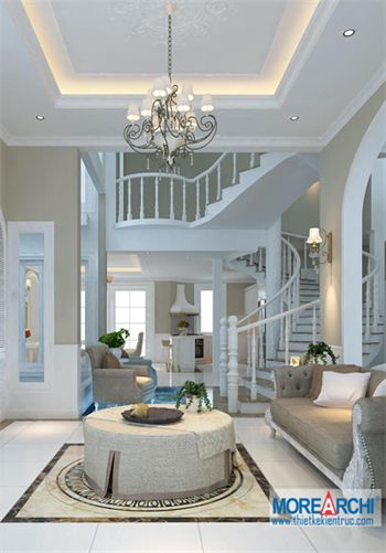 Nội thất biệt thự cổ điển tại Hồ Chí Minh